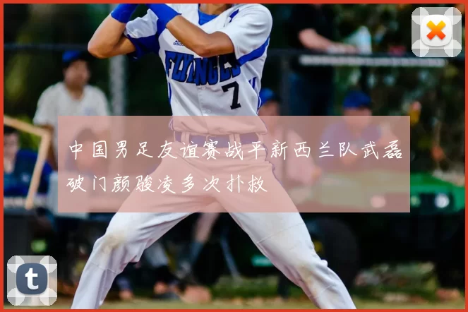 中国男足友谊赛战平新西兰队武磊破门颜骏凌多次扑救